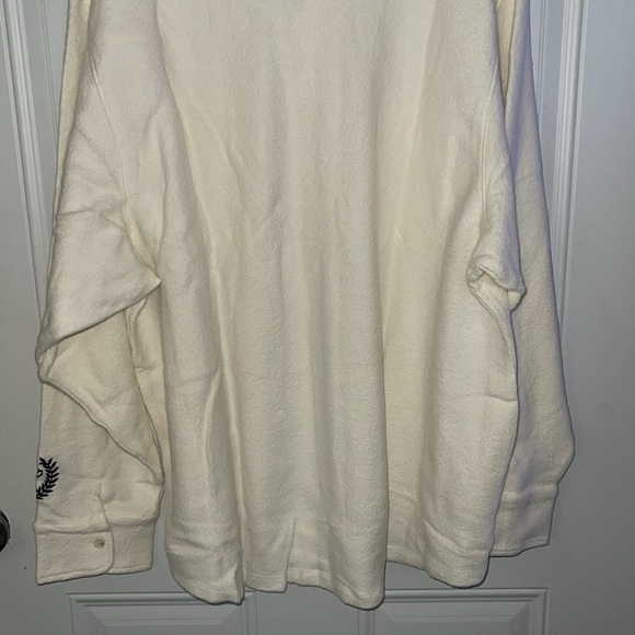 PINK Victoria’s Secret NWT reverse fleece shacket  XL PINK logo - Picture 14 of 14